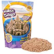 Areia Cinética Sensorial Kinetic Sand Beach Sand 1,47kg - Para Crianças a partir de 3 Anos