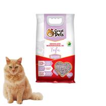 Areia de gato tofu aroma lavanda biodegradavel 2kg