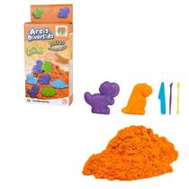 Areia Divertida de Modelar Pocket Moldes Dinossauros Sortido Areia Divertida de Modelar Pocket Moldes Dinossauros Sortido