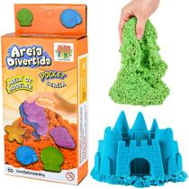 Areia Divertida De Modelar Sensorial Pocket Sereia 150g - Dm Toys