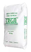 Areia especial para filtros media fardo 25kg erga