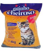 Areia Gatinho Cheiroso saco de 4 kg
