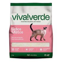 Areia Gatos Vida Descomplicada 4Kg Viva Verde