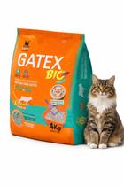Areia Granulado Higiênico Natural Gatex Bio para Gatos 4kg Areia Granulado Higiênico Natural Gatex Bio para Gatos 4kg