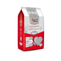 Areia Granulado Higiênico para Gatos Bentonita - Great Pets White Snow Natural e Talco - 4kg