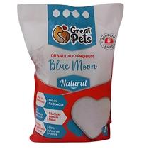 Areia Granulado Premium Blue Moon Natural Bentonita 4kg Areia Granulado Premium Blue Moon Natural Bentonita 4kg
