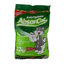 Areia Higiênica Absorcat Colosso 12Kg