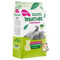Areia Higiênica Biodegradável Bionature 10 kg Areia Higiênica Biodegradável Bionature 10 kg