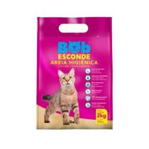 Areia Higiênica Biodegradável Bob Esconde 2 Kg Areia Higiênica Biodegradável Bob Esconde 2 Kg
