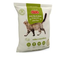 Areia Higiênica Biodegradável Grãos Finos P/ Gatos Kadi 2kg
