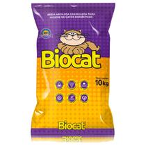 Areia Higiênica Caixa de Areia Biocat Fina Natural 10 Kg Areia Higiênica Caixa de Areia Biocat Fina Natural 10 Kg