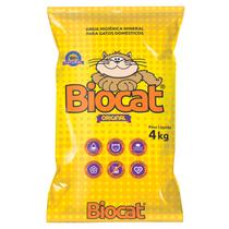Areia Higiênica Caixa de Areia Biocat Original 4 Kg Areia Higiênica Caixa de Areia Biocat Original 4 Kg