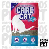 Areia Higiênica Carecat Perfumada para Gatos 4kg Areia Higiênica Carecat Perfumada para Gatos 4kg
