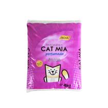 Areia Higiênica Cat Mia Perfumada 4kg