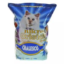 Areia Higiênica Chalesco Micro Cristais Para Gatos -1,8Kg