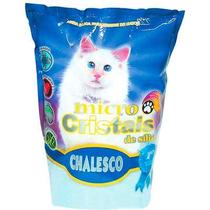 Areia Higiênica Chalesco Micro Cristais Sílica Gatos 1,8kg Areia Higiênica Chalesco Micro Cristais Sílica Gatos 1,8kg