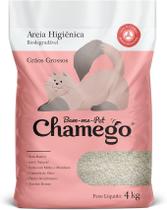 Areia higienica chamego graos grossos 4kg Areia higienica chamego graos grossos 4kg