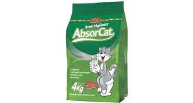 Areia Higiênica Colosso Absorcat Para Gato 4kg