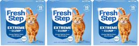 Areia Higiênica Fresh Step Extreme Aglomerante 6,3 kg Pacote com 3 Areia Higiênica Fresh Step Extreme Aglomerante 6,3 kg Pacote com 3