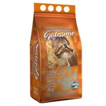 Areia Higiênica Gatíssimo para Gatos Perfumada - 4kg - AlfaPet
