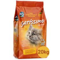 Areia Higiênica Gatíssimo Premium 20 kg - Alpha Pet