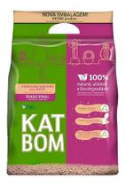 Areia Higienica Katbom Gatos Granulado Tradicional 6kg