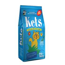 Areia Higiênica Kets Gatos 12kg