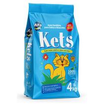 Areia Higiênica Kets para Gatos 4kg