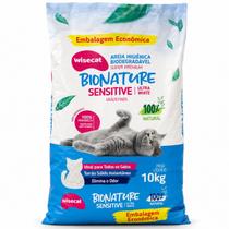 Areia Higiênica Mandioca Premium Sensitive 10kg Ultrafina Areia Higiênica Mandioca Premium Sensitive 10kg Ultrafina