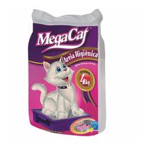 Areia Higiênica Mega Cat para Gatos 4kg Areia Higiênica Mega Cat para Gatos 4kg