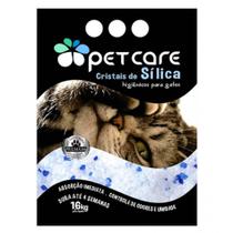 Areia Higiênica Micro Silica Pet Care 1,6kg - Petcare Areia Higiênica Micro Silica Pet Care 1,6kg - Petcare