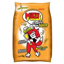 Areia Higiênica Mitzi Cheiro de Talco para Gatos 4kg