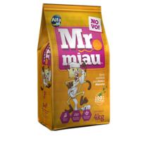 Areia Higiênica Mr Miau para Gatos 4Kg