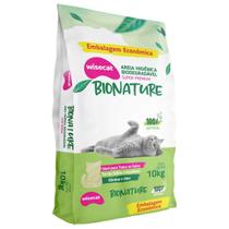 Areia Higiênica Para Gatos Biodegradável Wisecat 10kg