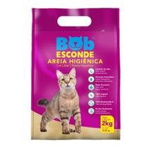 Areia Higiênica Para Gatos Bob Esconde - 2kg