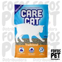 Areia Higiênica para Gatos Carecat Tradicional 4kg - Ipet Areia Higiênica para Gatos Carecat Tradicional 4kg - Ipet