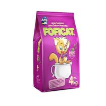 Areia higiênica para Gatos Foficat 4kg - Alfapet