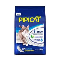 Areia Higiênica para Gatos PipiCat Bianco 1,8kg