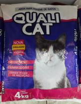 Areia Higiênica para Gatos Quali Cat 4kg