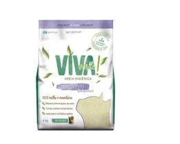 Areia Higiênica para Gatos Viva Verde Limpeza Plena 4kg