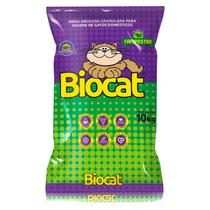 Areia Higiênica Perfumada Caixa de Areia Biocat Fina Campestre 10 Kg Areia Higiênica Perfumada Caixa de Areia Biocat Fina Campestre 10 Kg