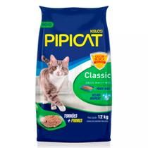 Areia Higiênica PipiCat Classic para Gatos 12kg