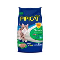 Areia Higiênica Pipicat Classic para Gatos 4kgs