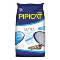 Areia Higiênica Ultra Light Pipcat 2Kg - Pipicat