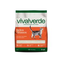 Areia Higiênica Viva Verde Grãos Grossos Gatos 4kg Areia Higiênica Viva Verde Grãos Grossos Gatos 4kg