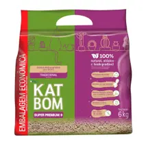 Areia Katbom Natural para Gato Granulado Higiênico Rosa 6kg