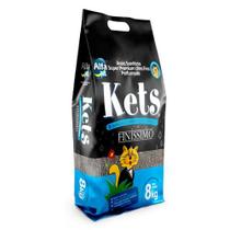 Areia Kets Finissimo Granulado para Gatos - 8kg