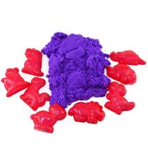 Areia Mágica 300g com 8 Moldes - Tudo em Caixa