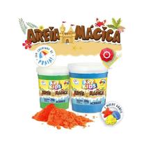 Areia Mágica Art Kids 1 Molde Grátis 200g Sortido ACRILEX