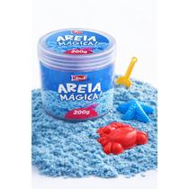 Areia Mágica Cinética de Modelar 200g Com 2 Forminhas Não Seca E Atóxica Areia Mágica Cinética de Modelar 200g Com 2 Forminhas Não Seca E Atóxica